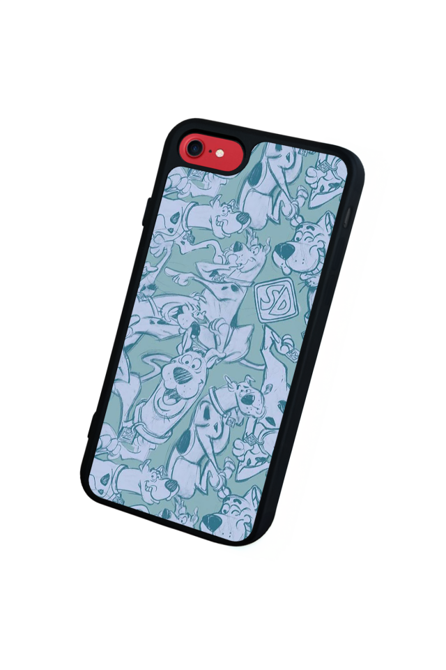 iPhone 8 Uyumlu Scooby Doo Tasarımlı Glossy Premium Kılıf