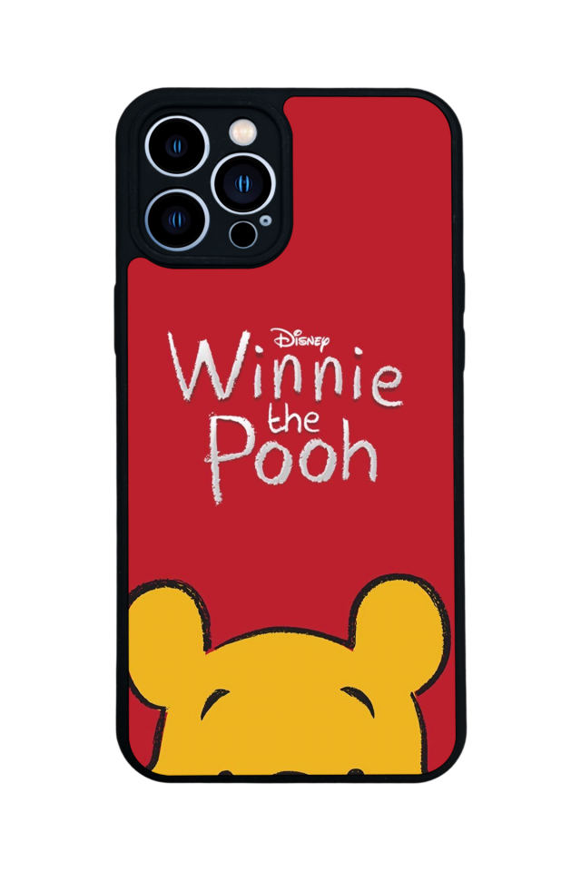 iPhone 12 Pro Max Uyumlu Winnie Tasarımlı Glossy Premium Kılıf