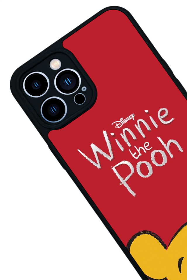 iPhone 12 Pro Max Uyumlu Winnie Tasarımlı Glossy Premium Kılıf