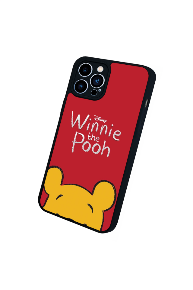 iPhone 12 Pro Max Uyumlu Winnie Tasarımlı Glossy Premium Kılıf