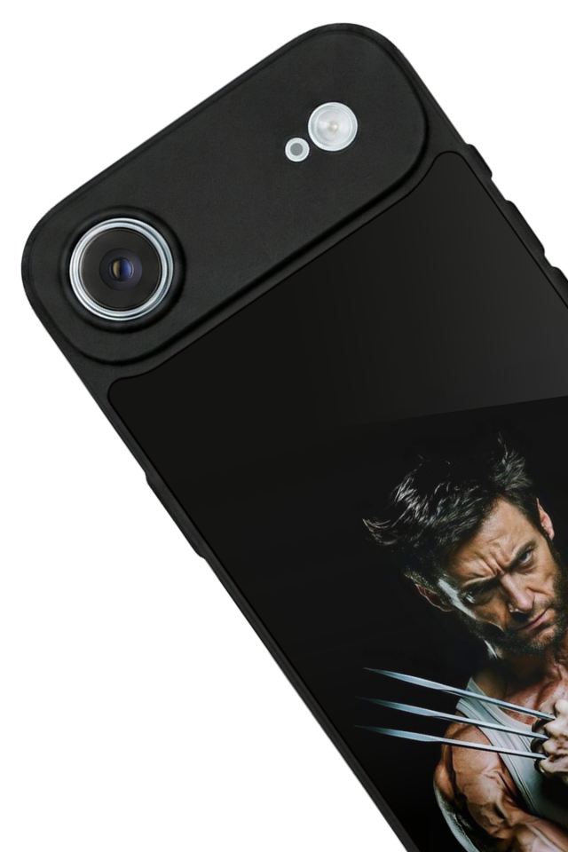 iPhone 17 Air Uyumlu Wolverine Tasarımlı Glossy Premium Kılıf