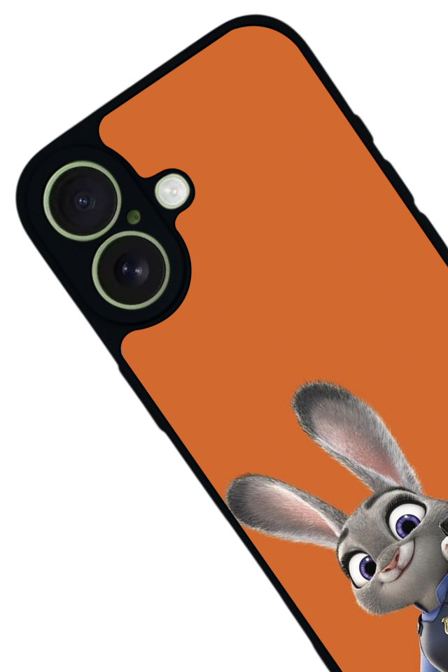 iPhone 17 Uyumlu Zootropolis Tasarımlı Glossy Premium Kılıf