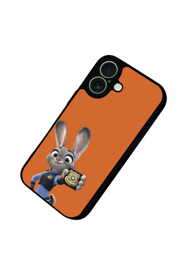 iPhone 17 Uyumlu Zootropolis Tasarımlı Glossy Premium Kılıf