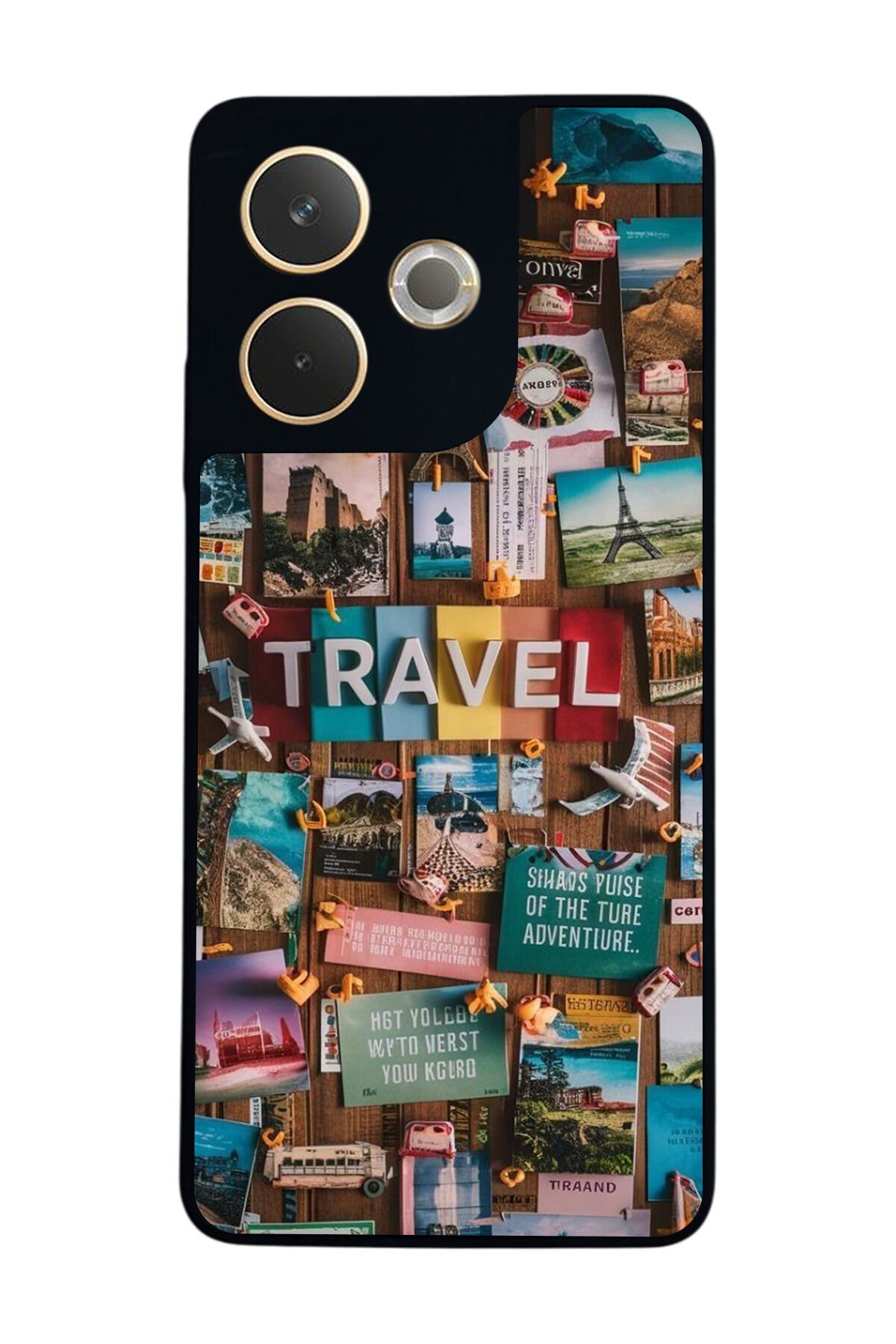 Oppo A5 Pro Uyumlu Poster Tasarımlı Glossy Premium Kılıf