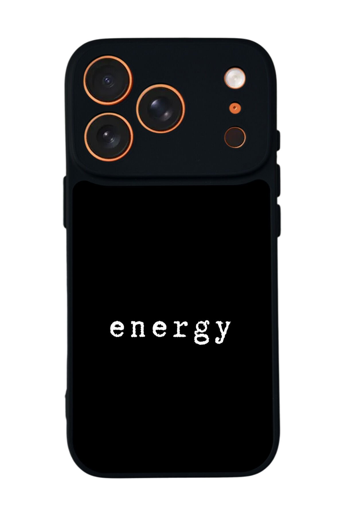 iPhone 17 Pro Max Uyumlu Energy Tasarımlı Glossy Premium Kılıf