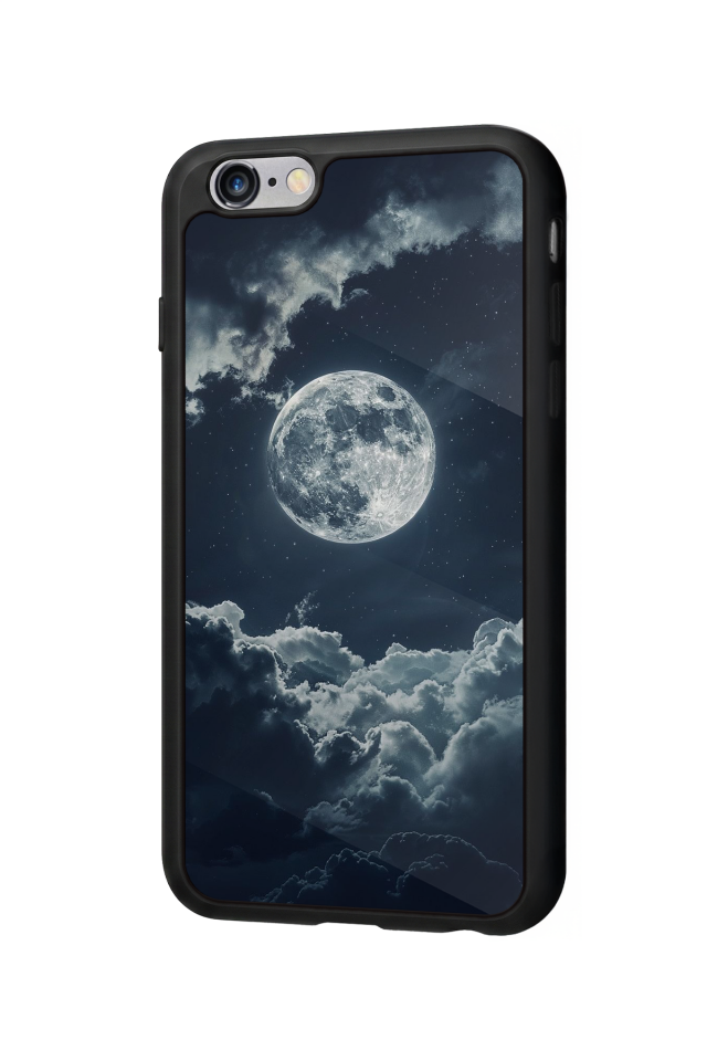 iPhone 6 Plus Uyumlu Ay Tasarımlı Glossy Premium Kılıf