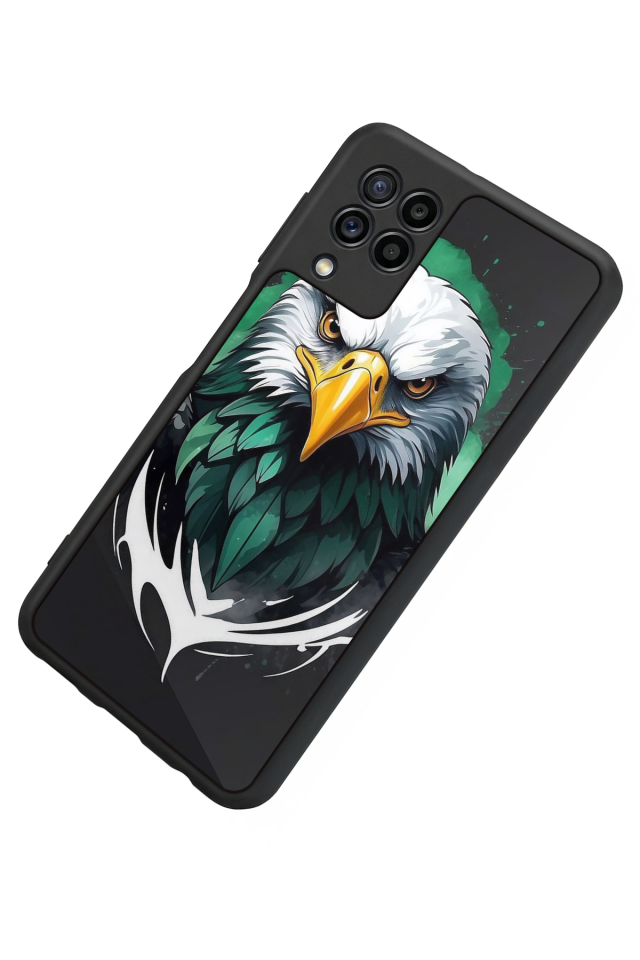 Samsung Galaxy M22 Uyumlu Besiktas Tasarımlı Glossy Premium Kılıf
