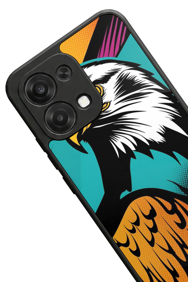 Oppo A6 Pro Uyumlu Besiktas Tasarımlı Glossy Premium Kılıf