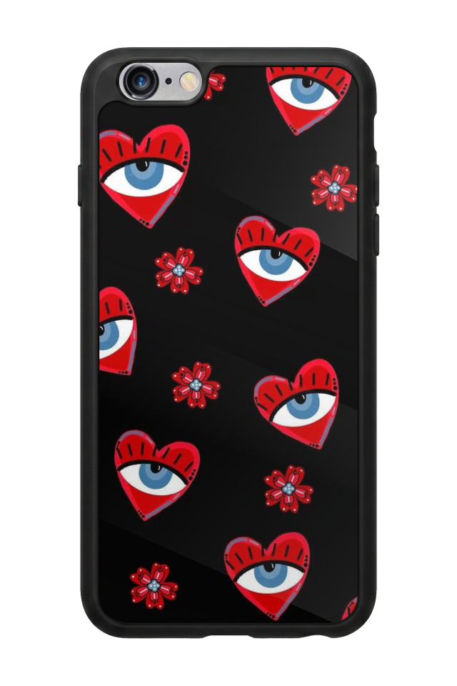 iPhone 6 Plus Uyumlu Göz Tasarımlı Glossy Premium Kılıf