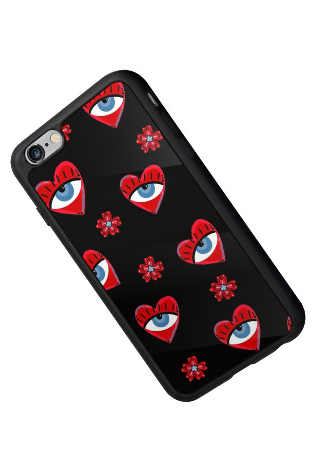 iPhone 6 Plus Uyumlu Göz Tasarımlı Glossy Premium Kılıf