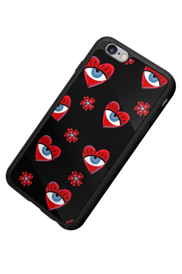 iPhone 6 Plus Uyumlu Göz Tasarımlı Glossy Premium Kılıf