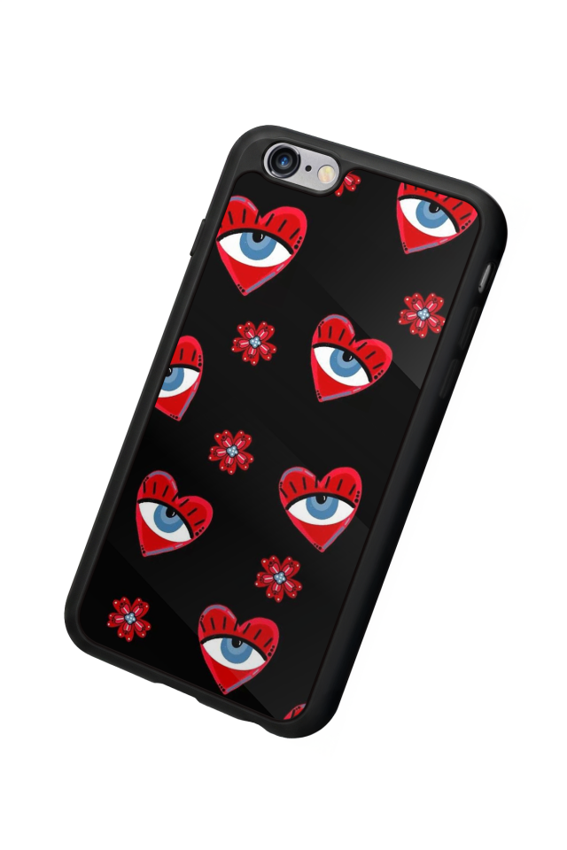 iPhone 6 Plus Uyumlu Göz Tasarımlı Glossy Premium Kılıf