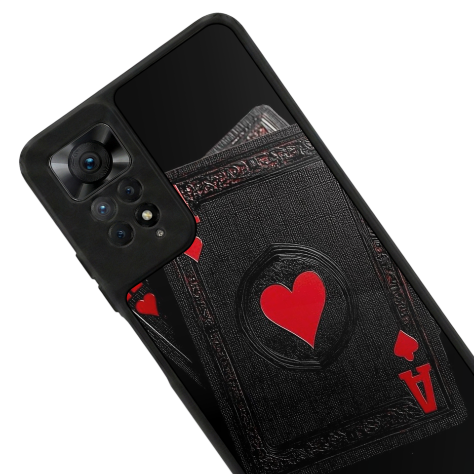Xiaomi Redmi Note 12 Pro Uyumlu Kart Tasarımlı Glossy Premium Kılıf