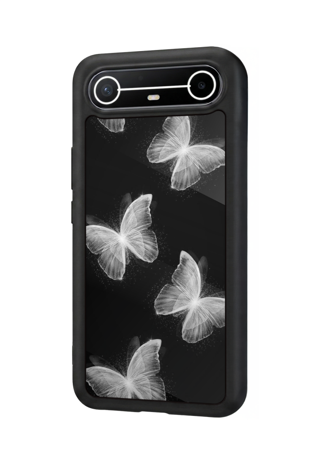 Tecno Spark Slim 5G Uyumlu Kelebek Tasarımlı Glossy Premium Kılıf