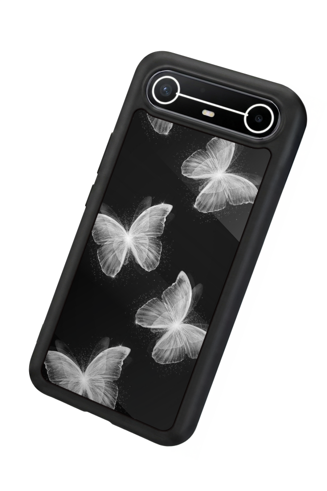 Tecno Spark Slim 5G Uyumlu Kelebek Tasarımlı Glossy Premium Kılıf