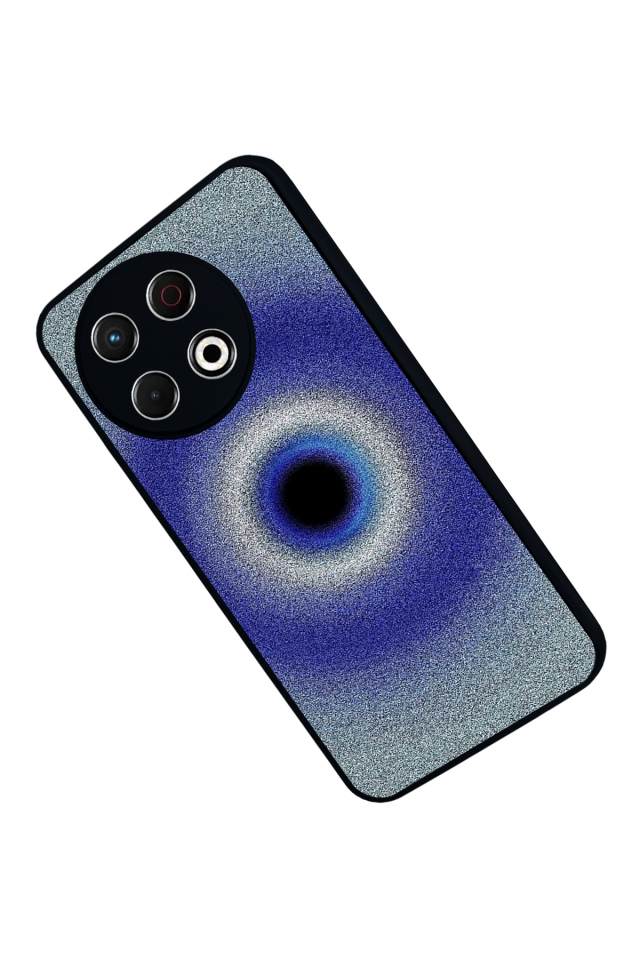 Tecno Spark 30 Pro Uyumlu Nazar Tasarımlı Glossy Premium Kılıf