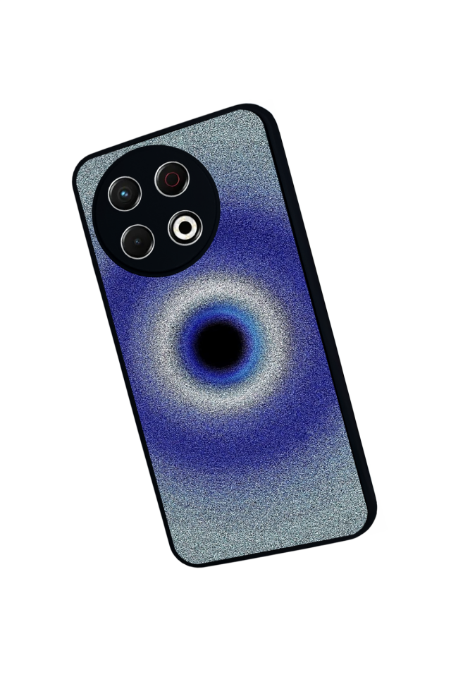 Tecno Spark 30 Pro Uyumlu Nazar Tasarımlı Glossy Premium Kılıf