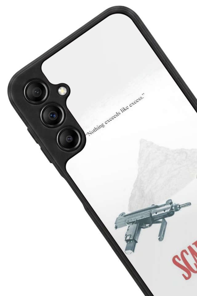 Samsung Galaxy A14 Uyumlu Scarface Tasarımlı Glossy Premium Kılıf