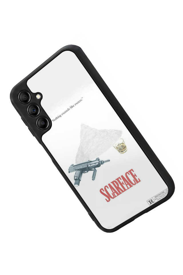 Samsung Galaxy A14 Uyumlu Scarface Tasarımlı Glossy Premium Kılıf