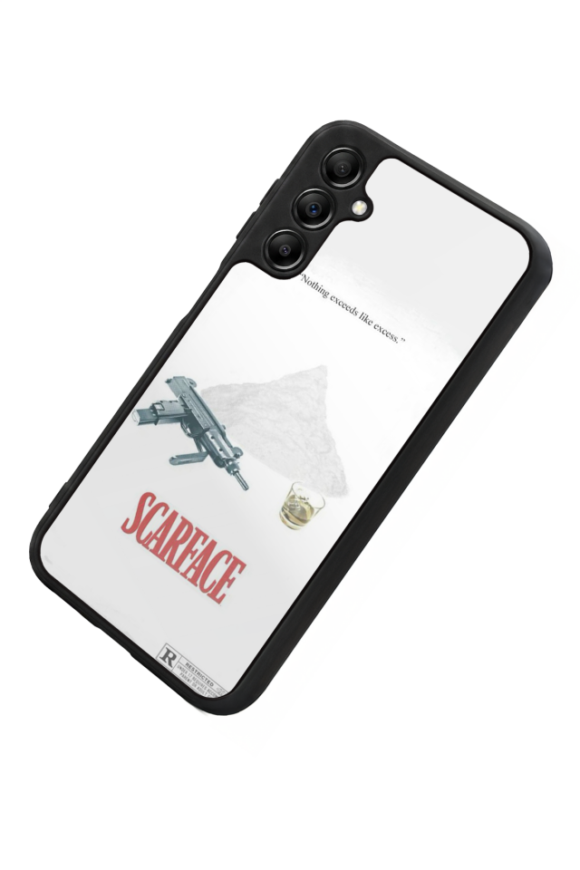 Samsung Galaxy A14 Uyumlu Scarface Tasarımlı Glossy Premium Kılıf