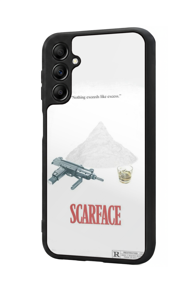 Samsung Galaxy A14 Uyumlu Scarface Tasarımlı Glossy Premium Kılıf