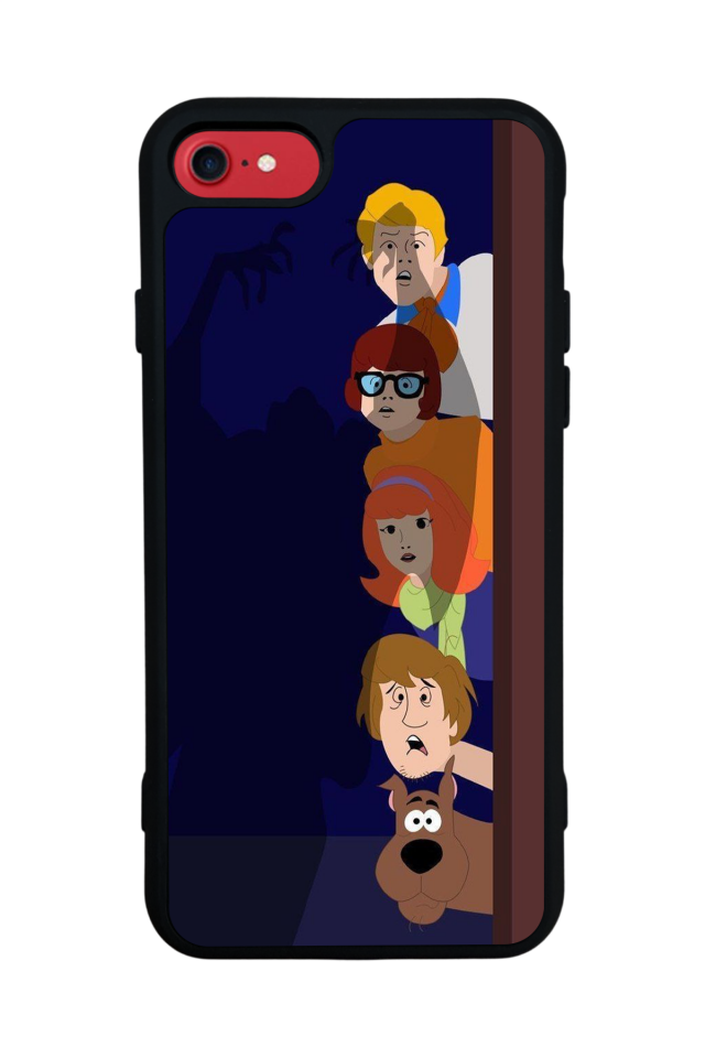iPhone 8 Uyumlu Scooby Doo Tasarımlı Glossy Premium Kılıf