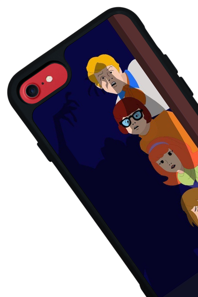iPhone 8 Uyumlu Scooby Doo Tasarımlı Glossy Premium Kılıf