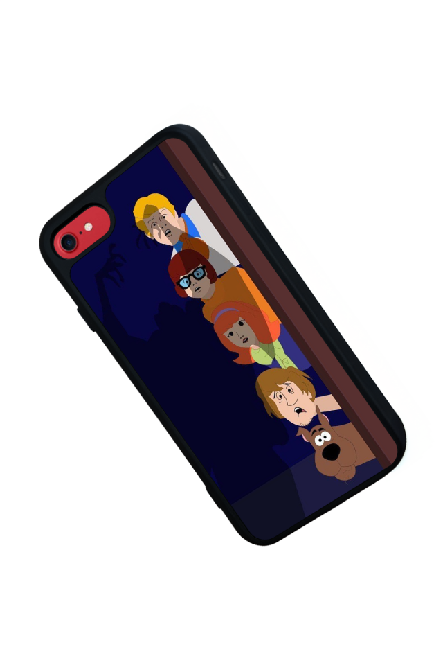 iPhone 8 Uyumlu Scooby Doo Tasarımlı Glossy Premium Kılıf