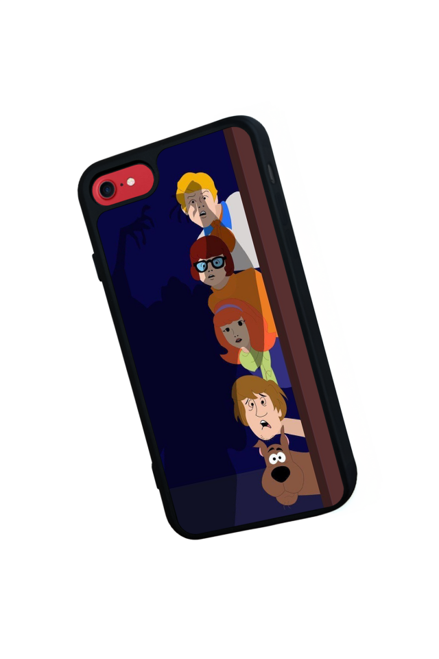 iPhone 8 Uyumlu Scooby Doo Tasarımlı Glossy Premium Kılıf
