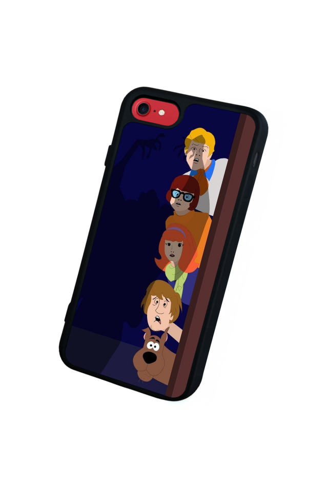 iPhone 8 Uyumlu Scooby Doo Tasarımlı Glossy Premium Kılıf
