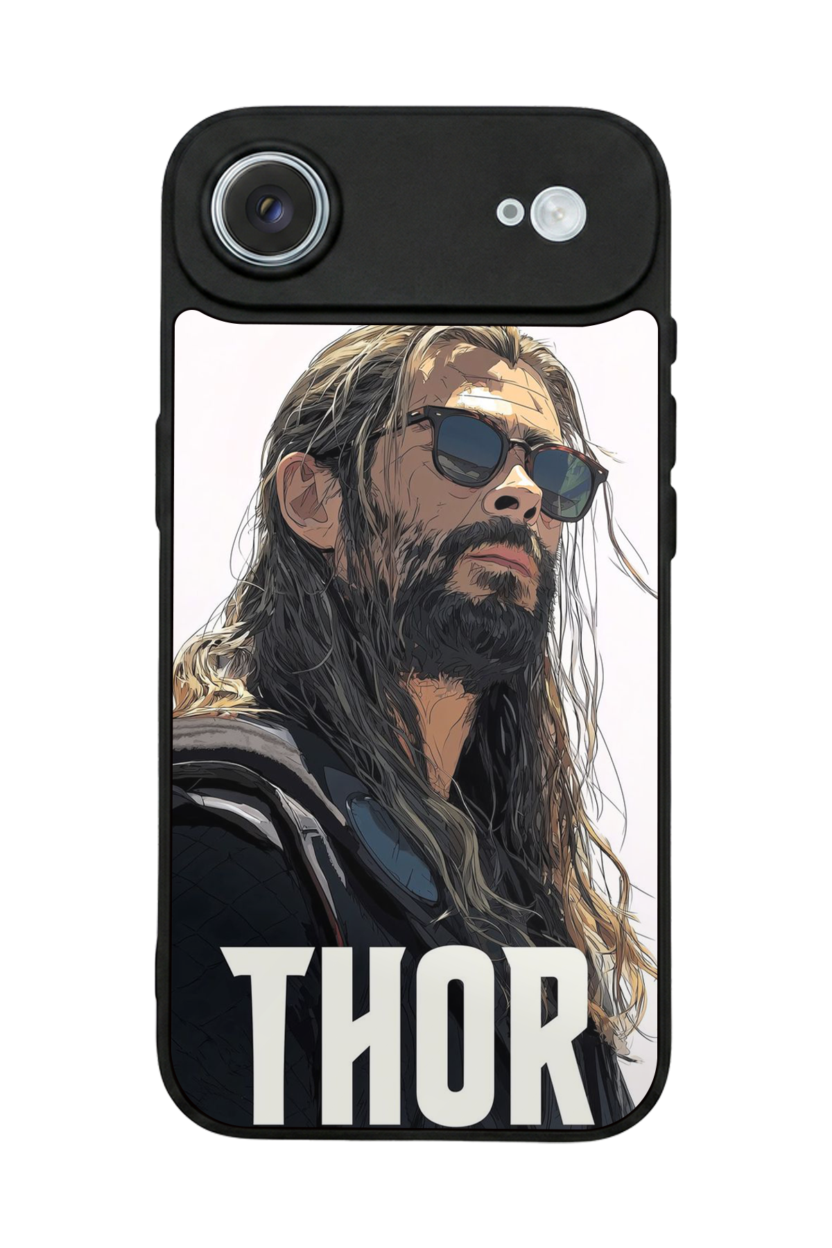 iPhone 17 Air Uyumlu Thor Tasarımlı Glossy Premium Kılıf