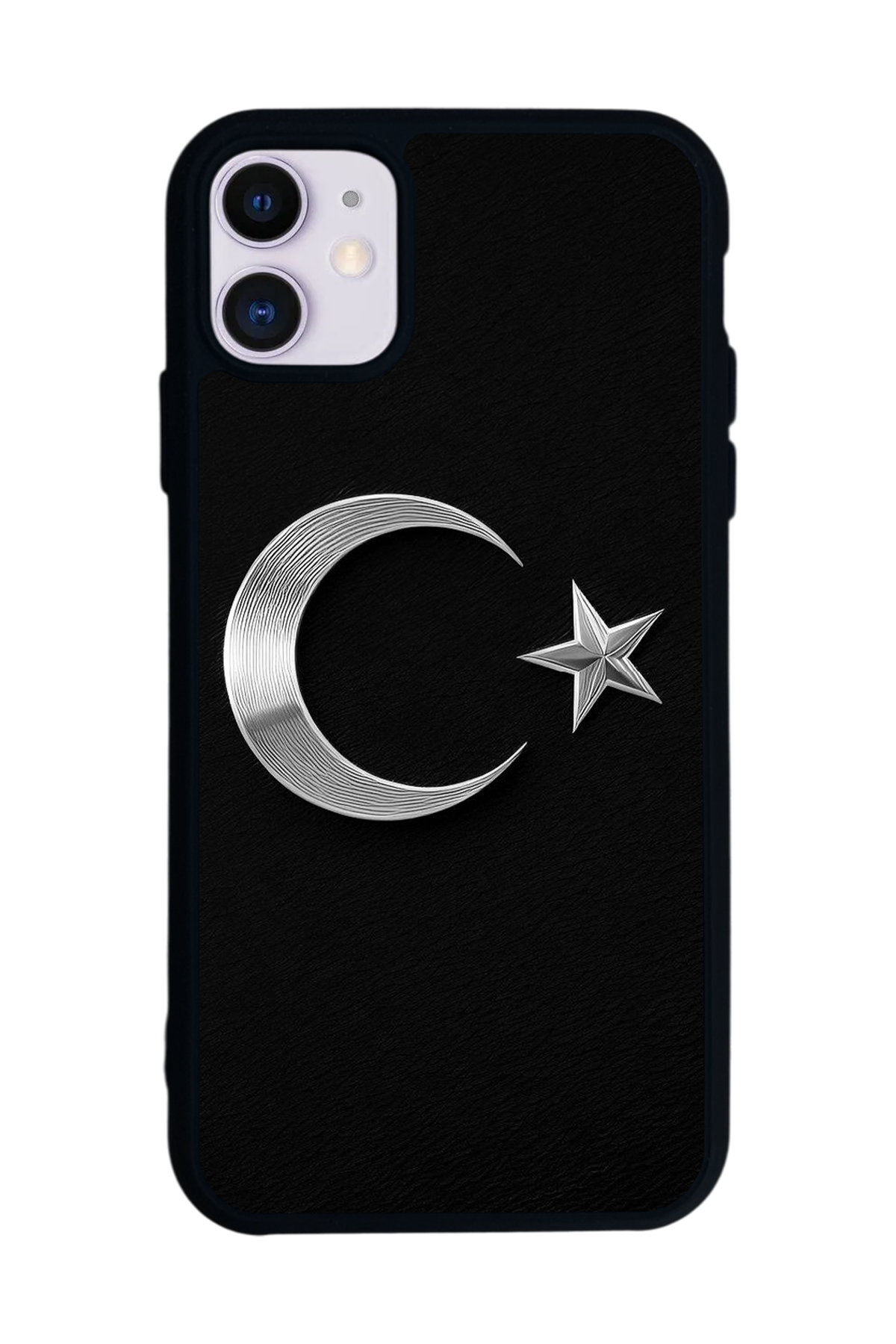 iPhone 11 Uyumlu Türk Bayragi Tasarımlı Glossy Premium Kılıf