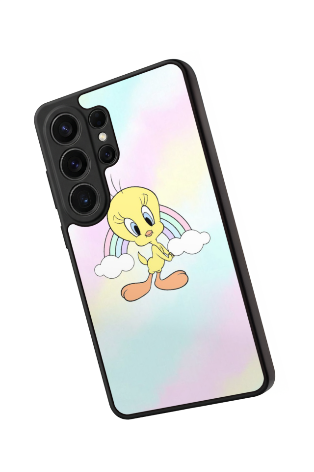 Samsung Galaxy S26 Ultra Uyumlu Tweety Tasarımlı Glossy Premium Kılıf