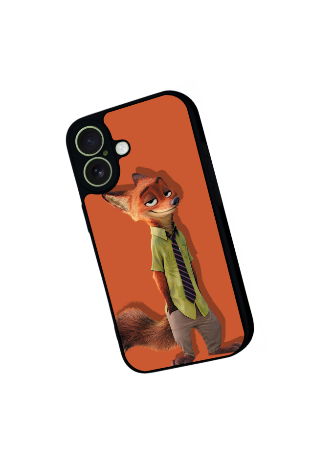 iPhone 17 Uyumlu Zootropolis Tasarımlı Glossy Premium Kılıf