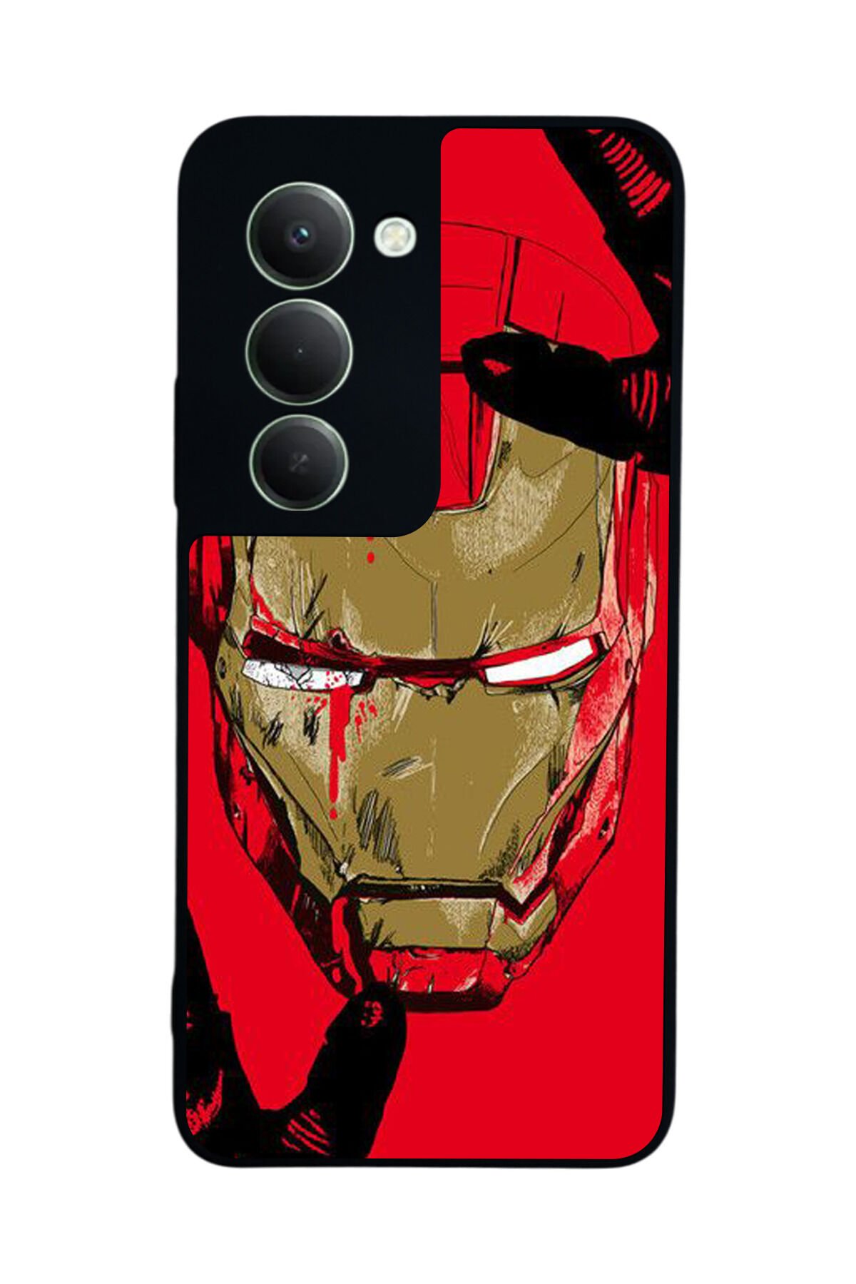 Xiaomi Redmi 15 5G Uyumlu Iron Man ( Demir Adam ) Tasarımlı Glossy Premium Kılıf