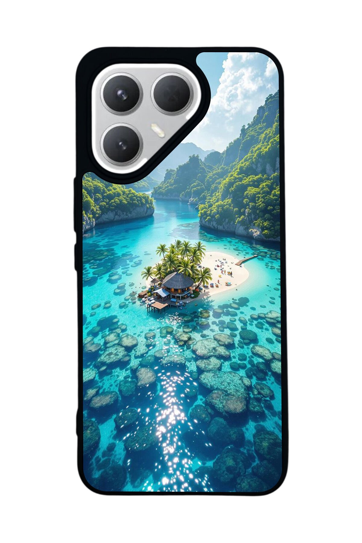 Tecno Pova 7 Pro Mat Uyumlu Siyah Kılıf – Yumuşak Silikon, Koruyucu, Şok Emici Kapak