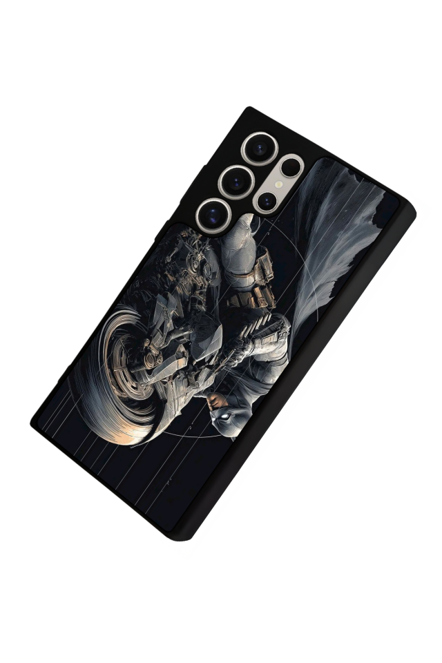 Samsung Galaxy S22 Ultra Uyumlu Batman Tasarımlı Glossy Premium Kılıf