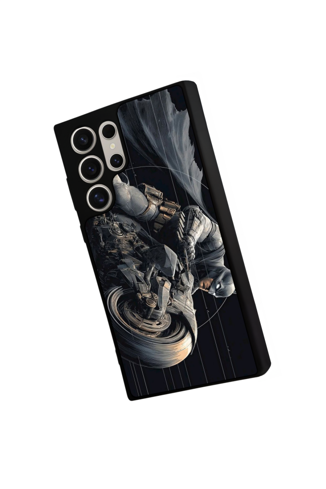 Samsung Galaxy S22 Ultra Uyumlu Batman Tasarımlı Glossy Premium Kılıf