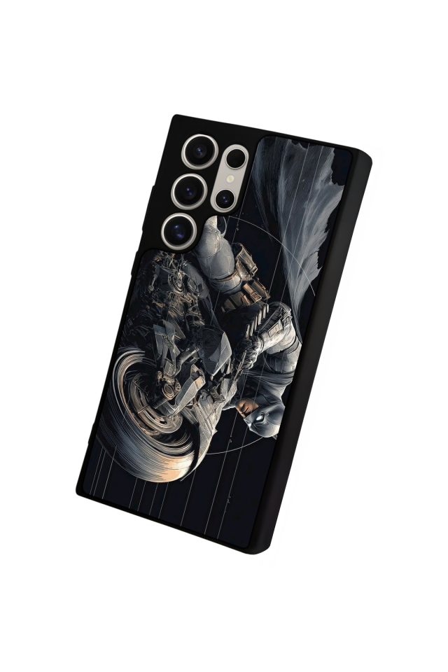 Samsung Galaxy S22 Ultra Uyumlu Batman Tasarımlı Glossy Premium Kılıf