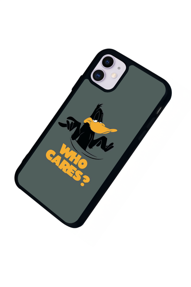 iPhone 11 Uyumlu Daffy duck Tasarımlı Glossy Premium Kılıf