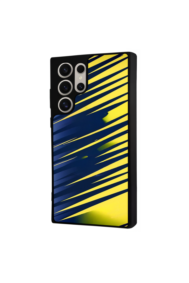 Samsung Galaxy S23 Ultra Uyumlu Fenerbahce Tasarımlı Glossy Premium Kılıf