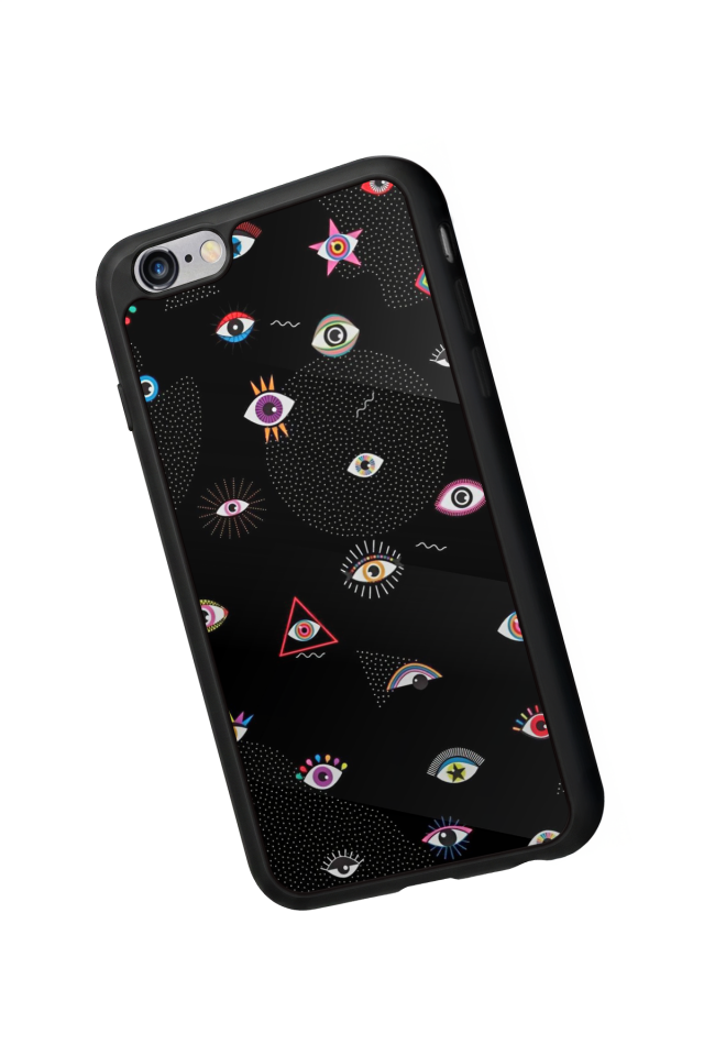 iPhone 6 Plus Uyumlu Göz Tasarımlı Glossy Premium Kılıf
