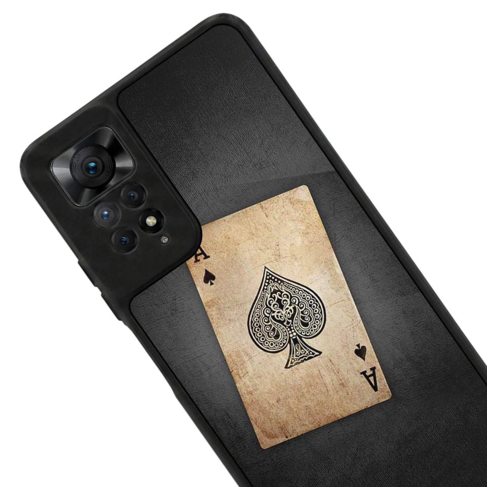Xiaomi Redmi Note 12 Pro Uyumlu Kart Tasarımlı Glossy Premium Kılıf