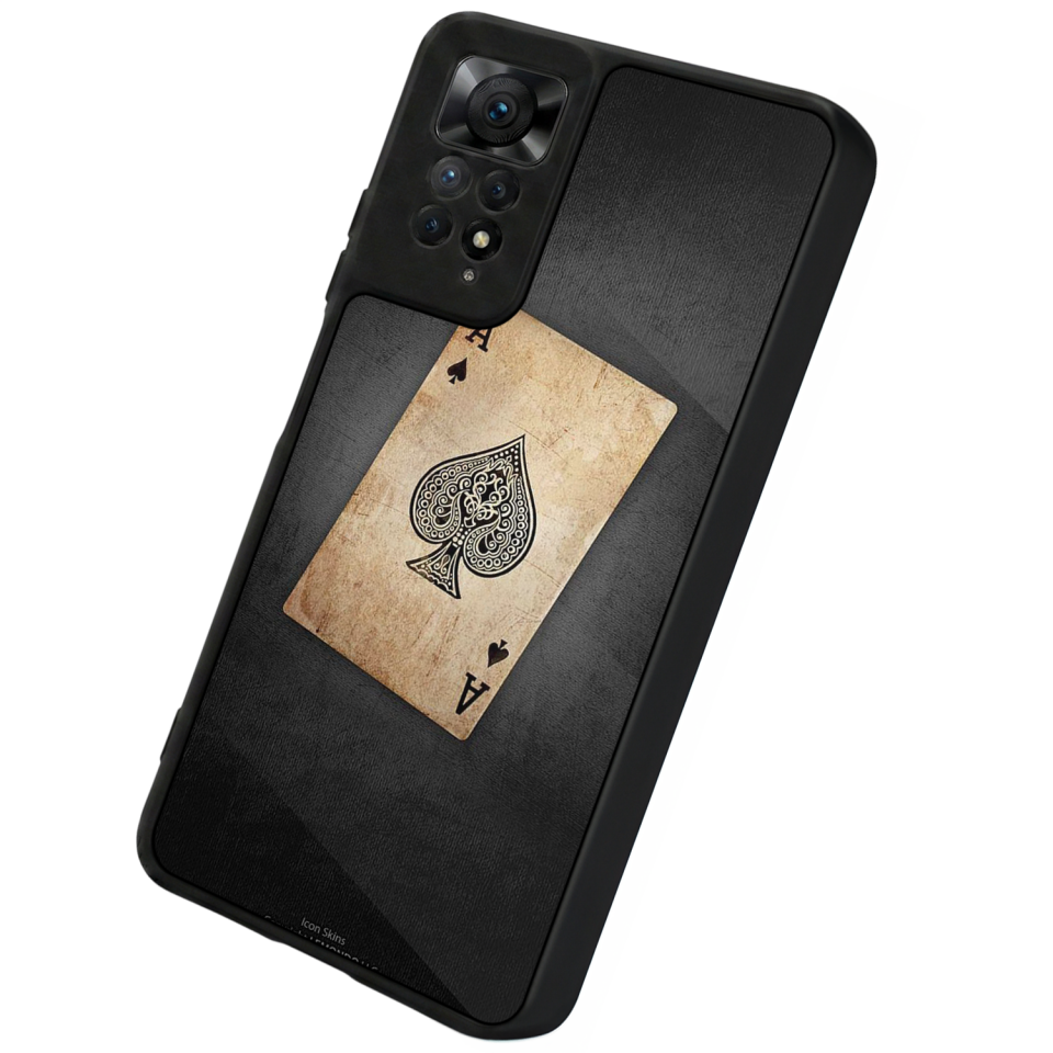 Xiaomi Redmi Note 12 Pro Uyumlu Kart Tasarımlı Glossy Premium Kılıf