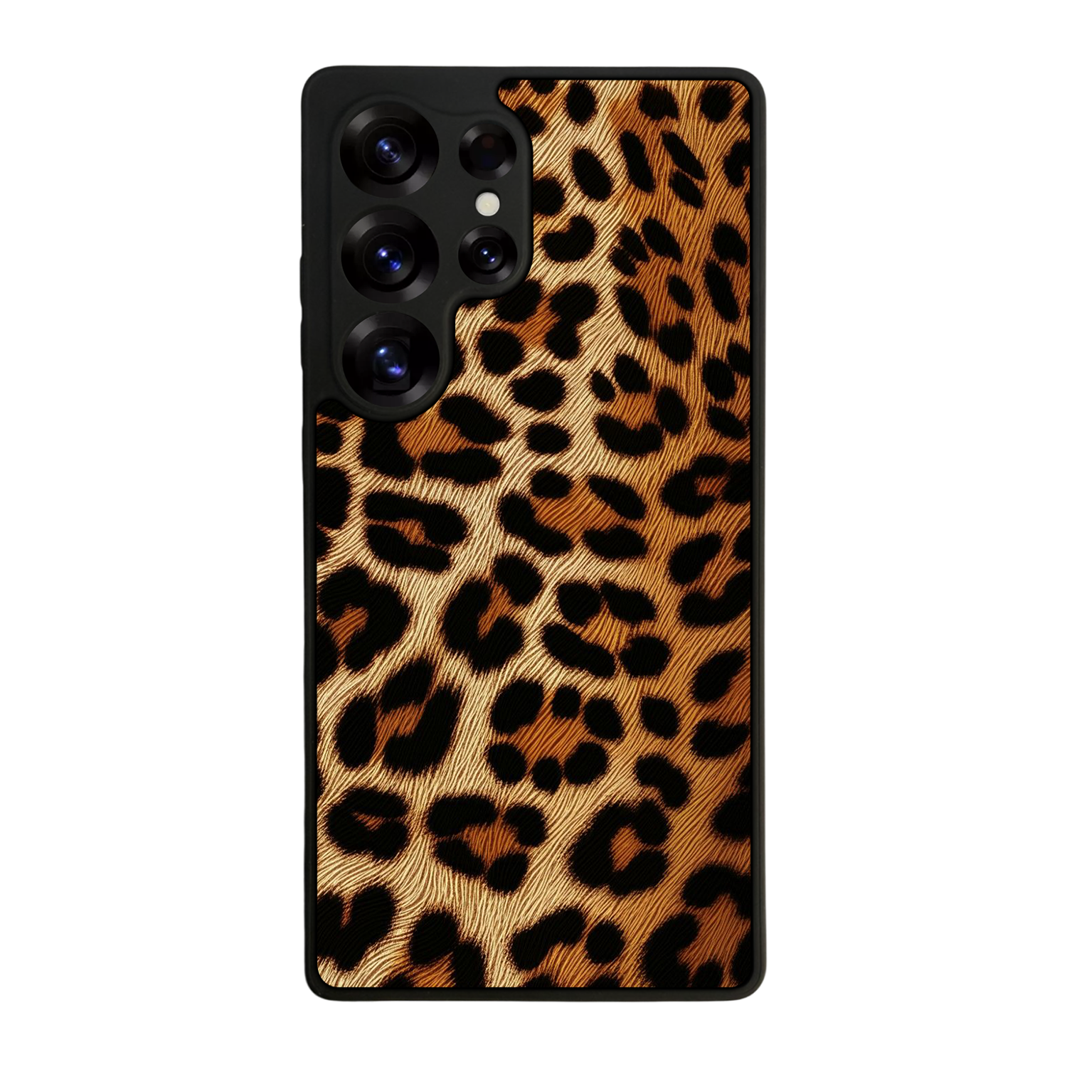 Samsung Galaxy S25 Ultra Uyumlu Leopar Tasarımlı Glossy Premium Kılıf