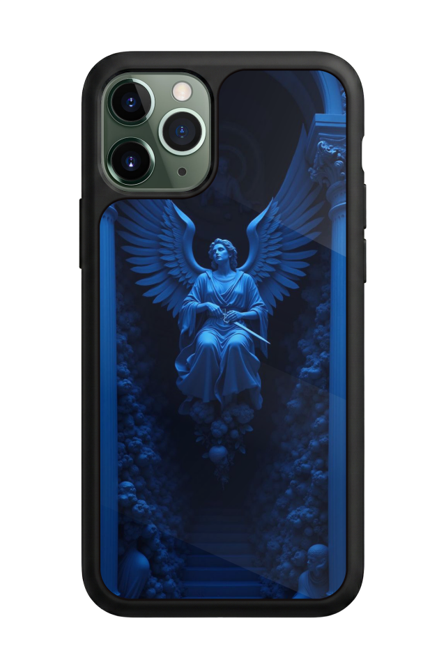 iPhone 11 Pro Uyumlu Melek Tasarımlı Glossy Premium Kılıf