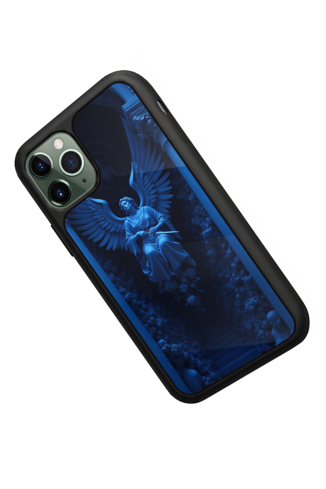 iPhone 11 Pro Uyumlu Melek Tasarımlı Glossy Premium Kılıf