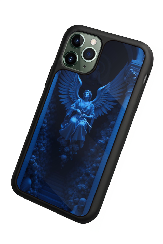 iPhone 11 Pro Uyumlu Melek Tasarımlı Glossy Premium Kılıf