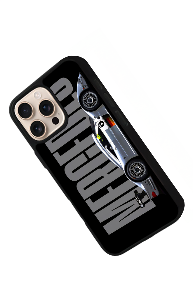 iPhone 15 Pro Uyumlu Mercedes Tasarımlı Glossy Premium Kılıf