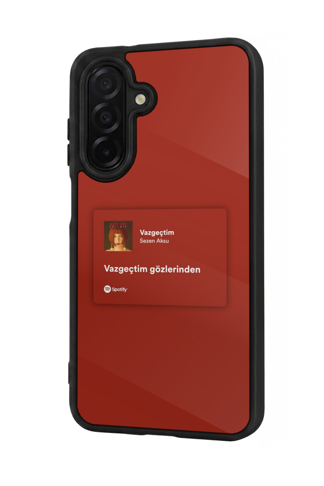 Samsung Galaxy A36 Uyumlu Sarki Sozleri Tasarımlı Glossy Premium Kılıf